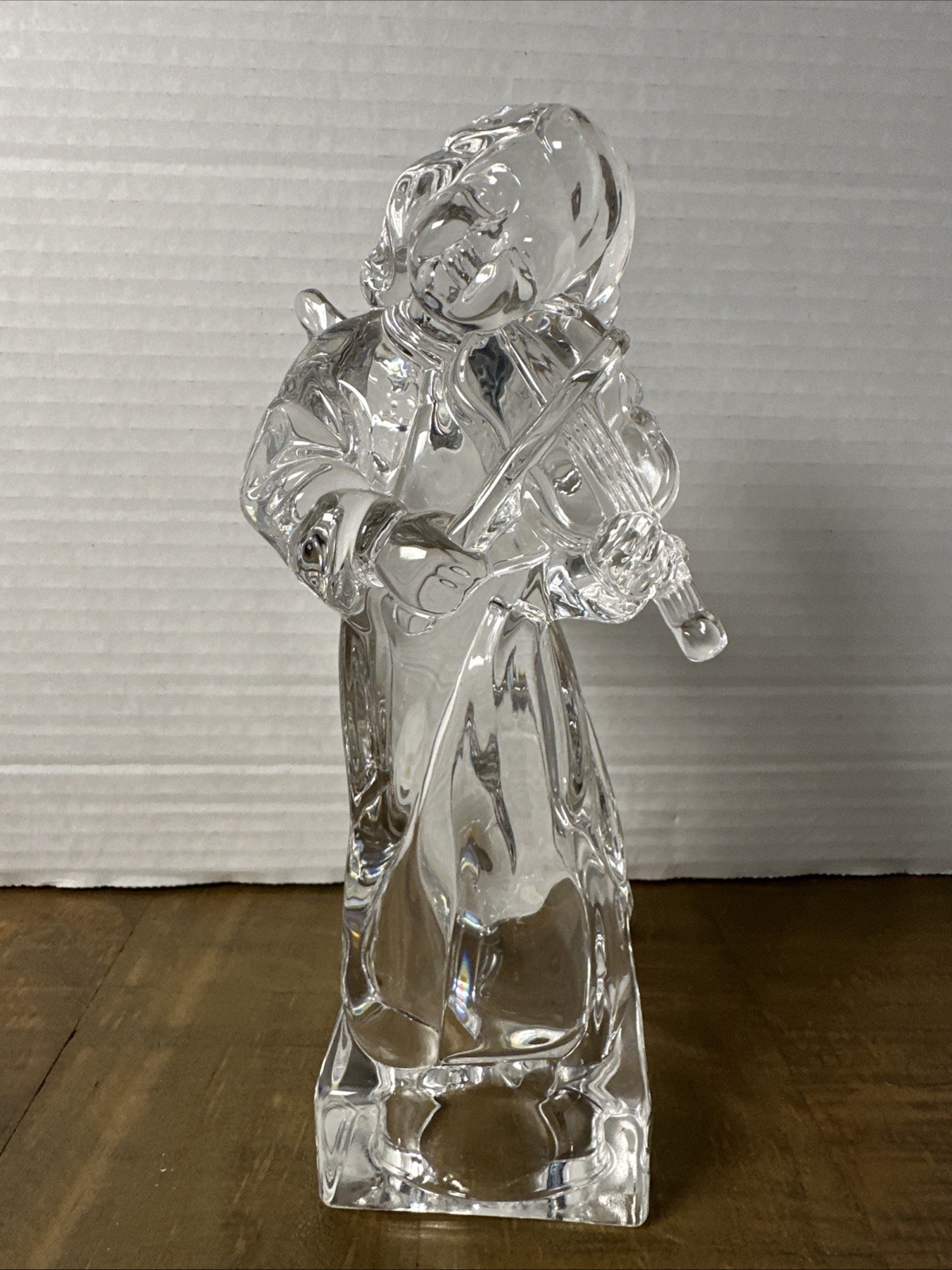 Mikasa Lead Crystal Herald Collection Angelic Violin Angel Full Lead Germany