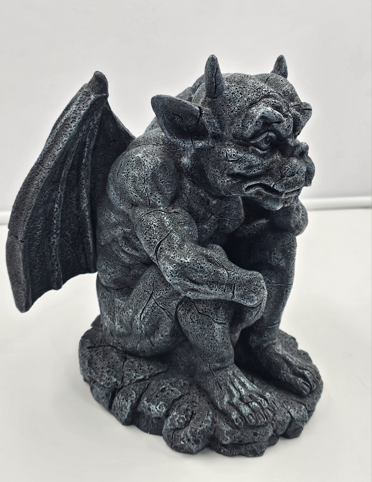 Summit Collection Gargoyle Statue Sitting Gothic Figure Resin Fantasy Decor