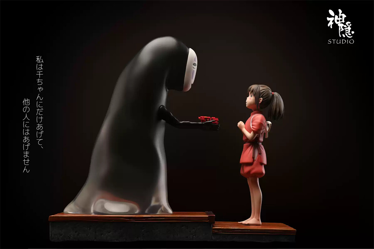 ShenYin STUDIO Spirited Away Scenario Anime Painted Resin Model Statue New Stock