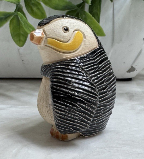 Retired Vintage Artesania Rinconada Collection Penguin #167 Figurine w/ Box