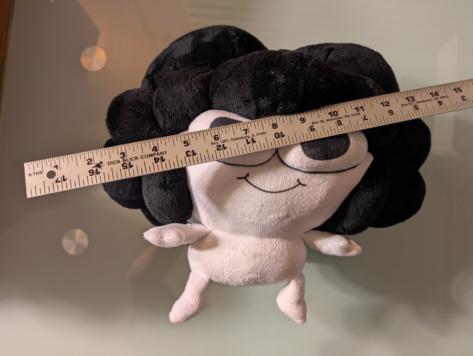 Sr.Pelo New NWT Youtooz Unique RARE Popcorn Head Black Puff YouTube Sr. Pelo