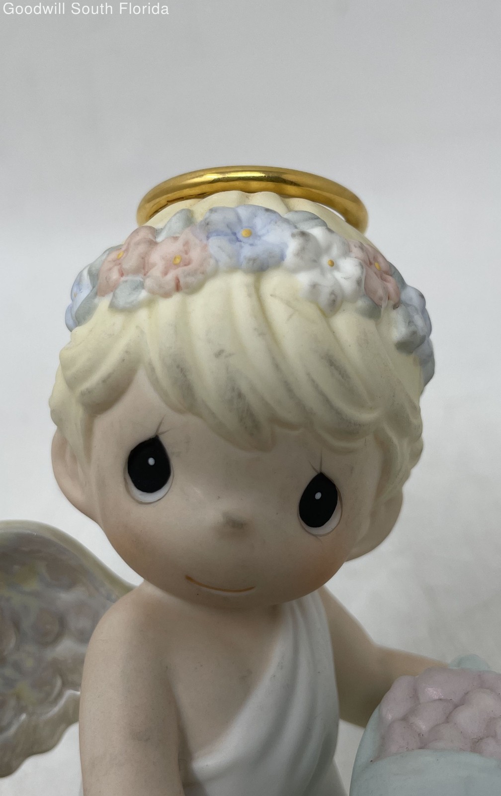 Enesco Precious Moments May Your Faith Grow With Daily Care Porcelain Figurine