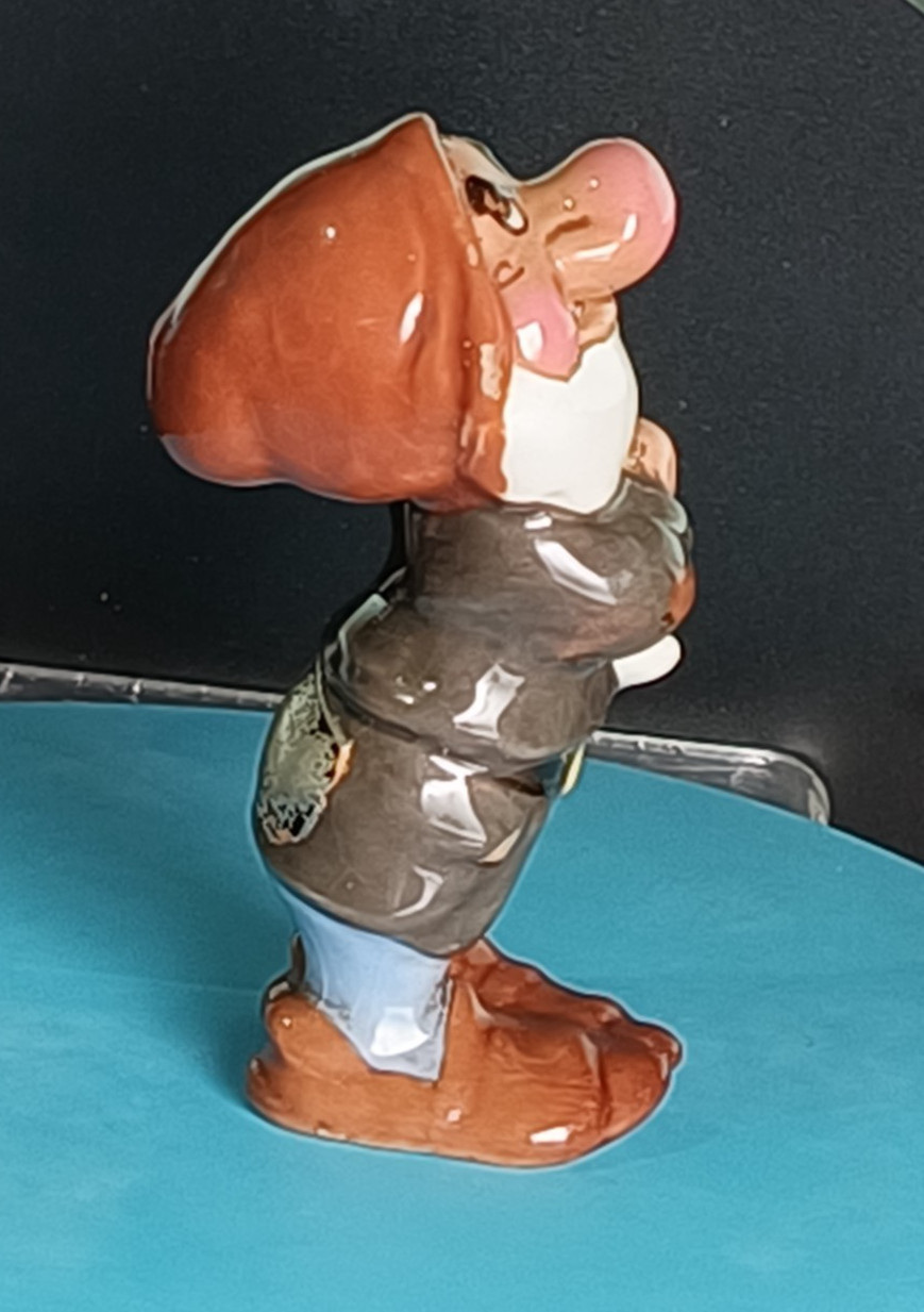 LG 1956/57 Hagen Renaker Disney Grumpy Dwarf Figurine~Snow White/Seven Dwarves