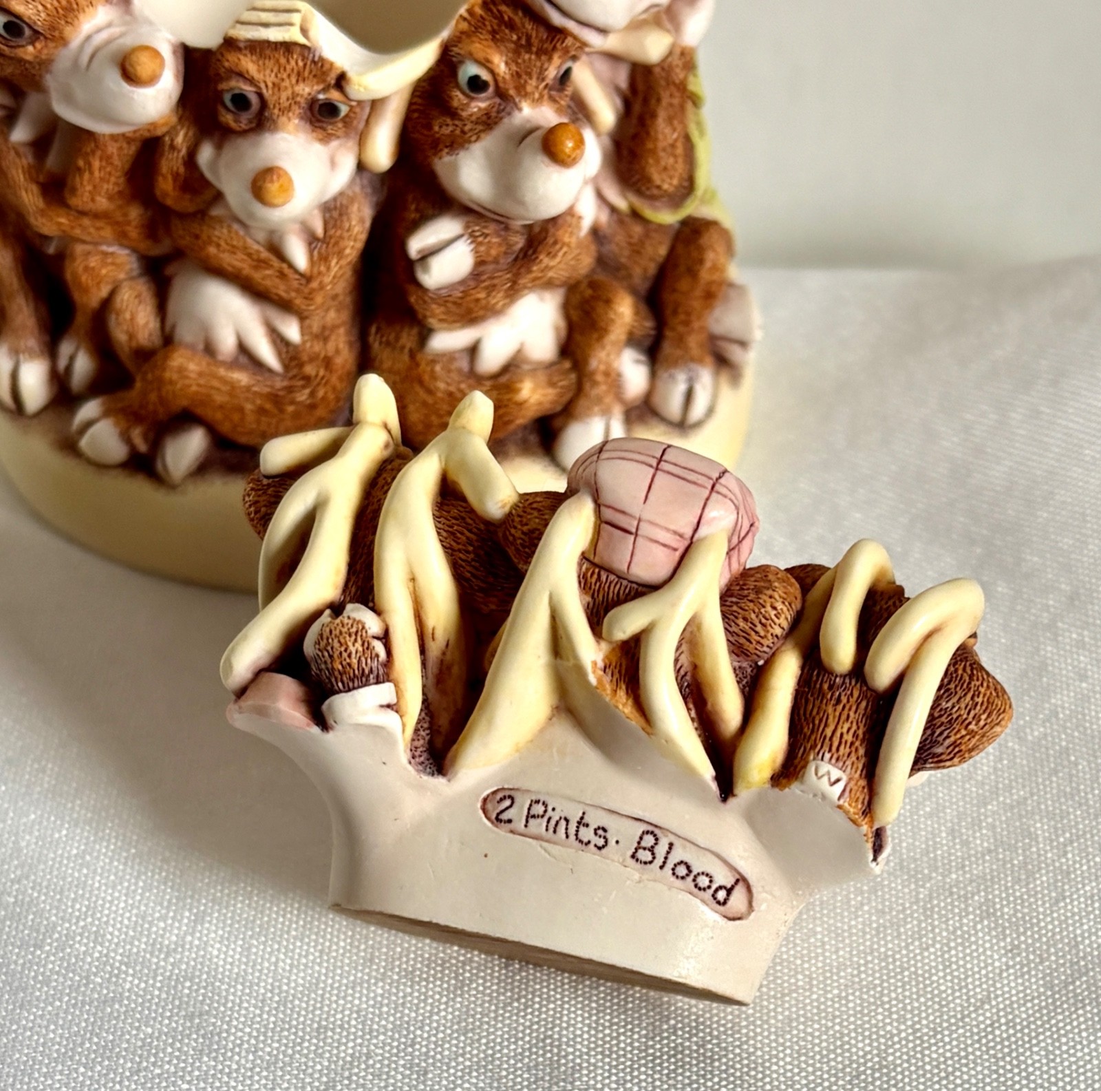 Harmony Kingdom Re Charge – reindeers Trinket Box Figurine