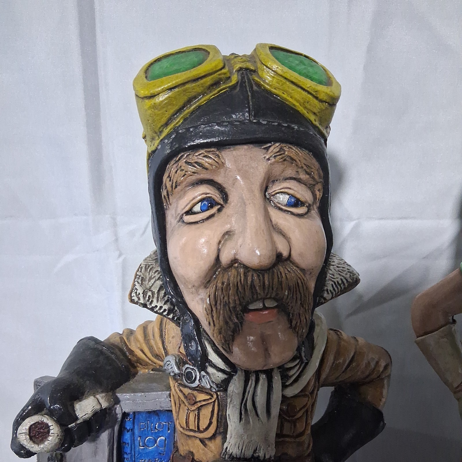 VINTAGE JUTA SANGTHAWEEP “WHY YES I FLY”1974-1976 PLASTER COLLECTION STATUES