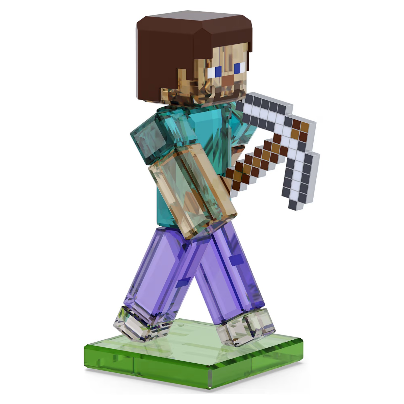 Swarovski Minecraft Steve Figurine Decoration, Multicolored, 5701272
