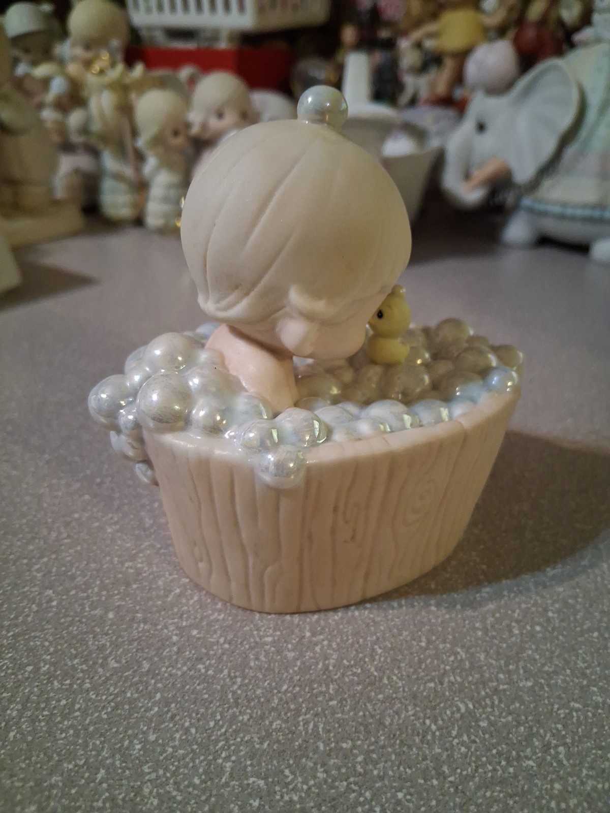 Vintage 1987 Enesco Precious Moments “A Tub Full of Love” – # 12313 – No Box