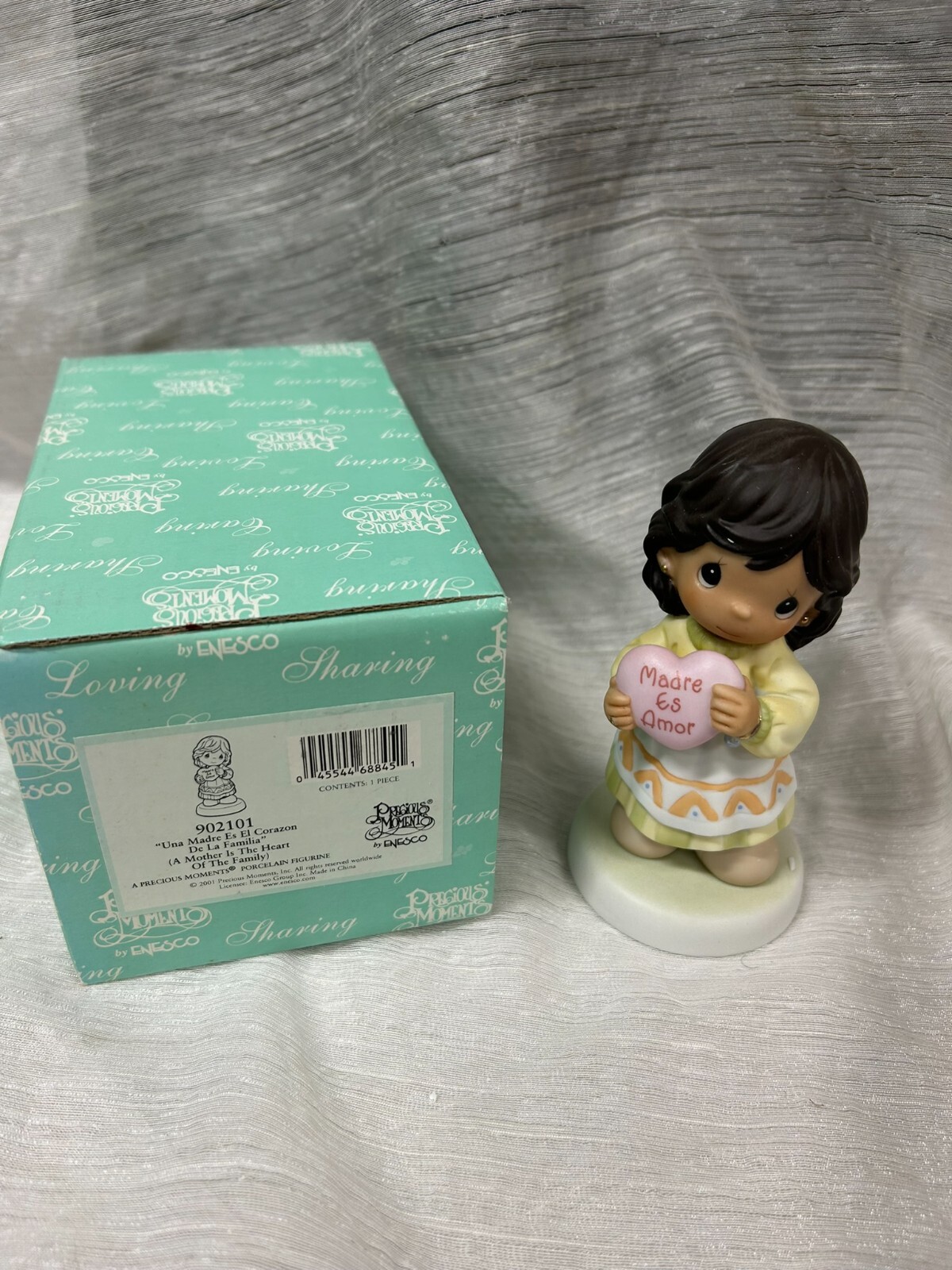 Precious Moments “A Mother Is The Heart Of The Family” #902101 Figurine RARE!
