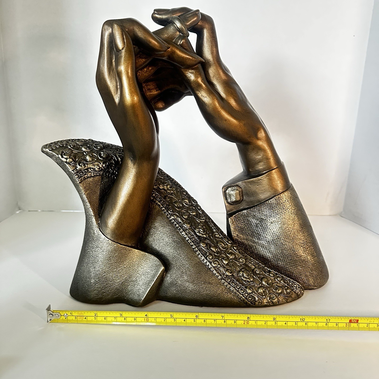 Wedding Engagement Sculpture Austin Production Statue Ring Alexsander Danel 12in