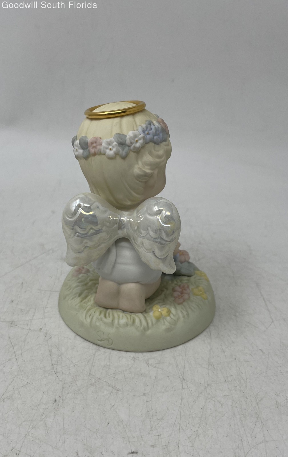 Enesco Precious Moments May Your Faith Grow With Daily Care Porcelain Figurine