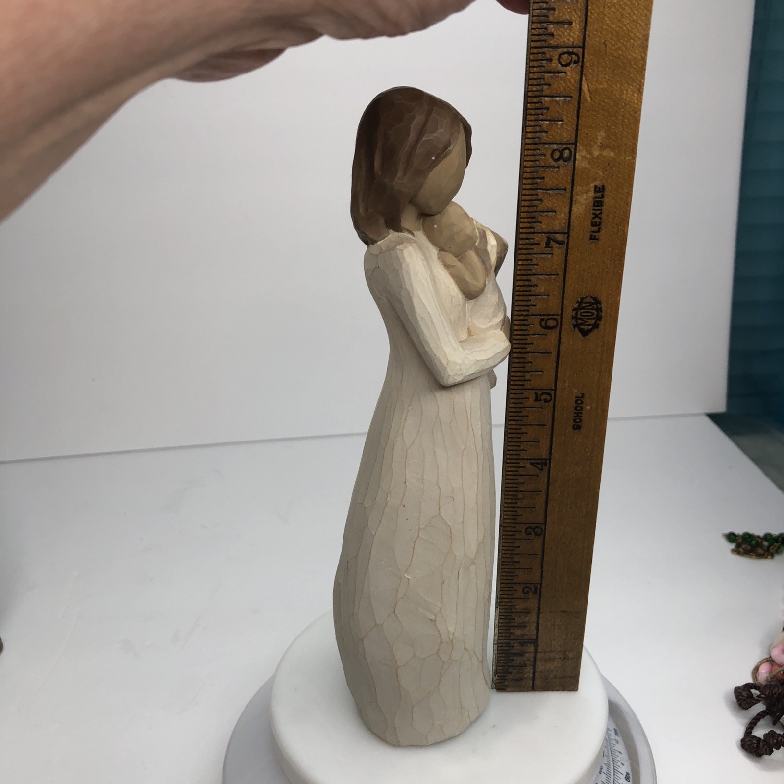 Willow Tree Figurine “Angel of Mine” Mother and Baby by Susan Lordi 8.5″ Tall