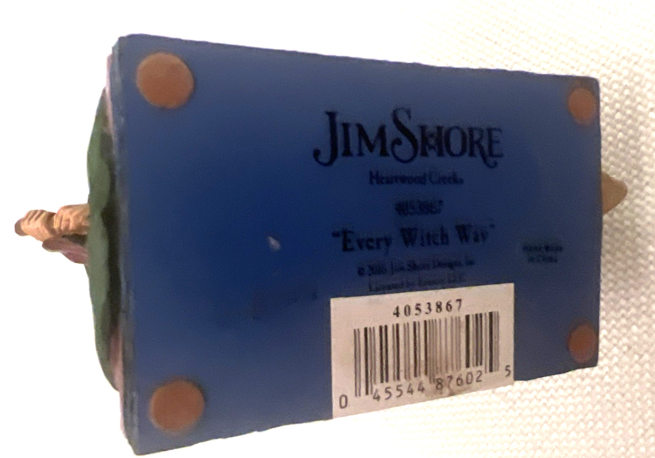 Enesco Jim Short Original “EVERY WITCH WAY’ Figurine GRAVEYARD PATROL