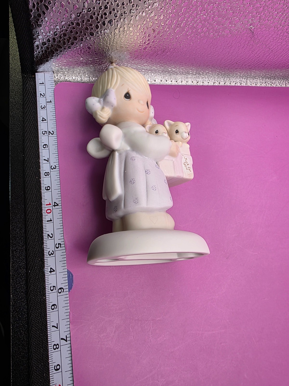 Precious Moments FIGURINE “TO THEE WITH LOVE”1979 ENESCO E-3120 JONATHON & DAVID