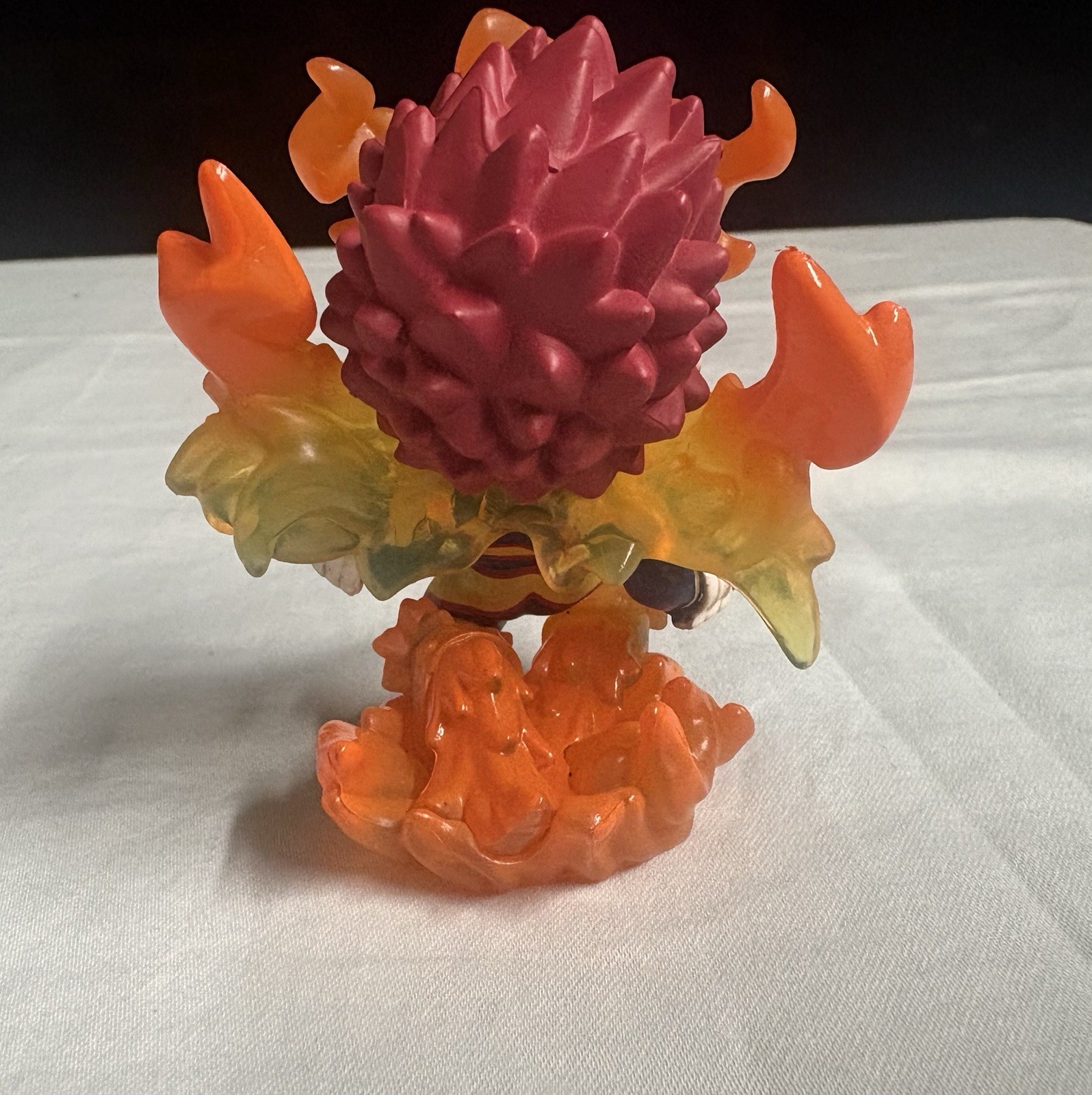 Endeavor My Hero Academia Plastic Figurine, Flame 3D Effect, 1 Pack, Blue