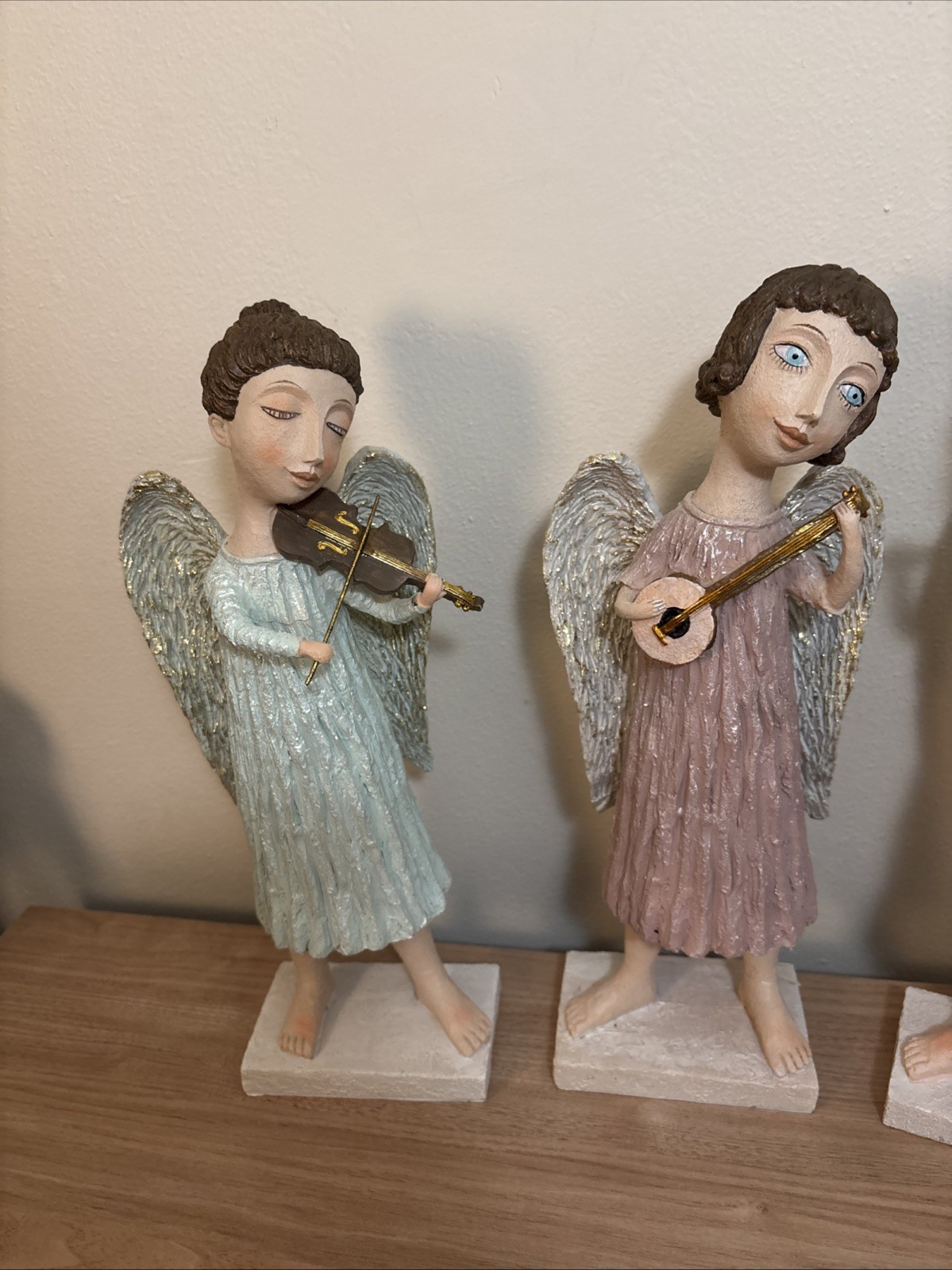 3 Angels Set 15” Indoor Decoration Playing instruments