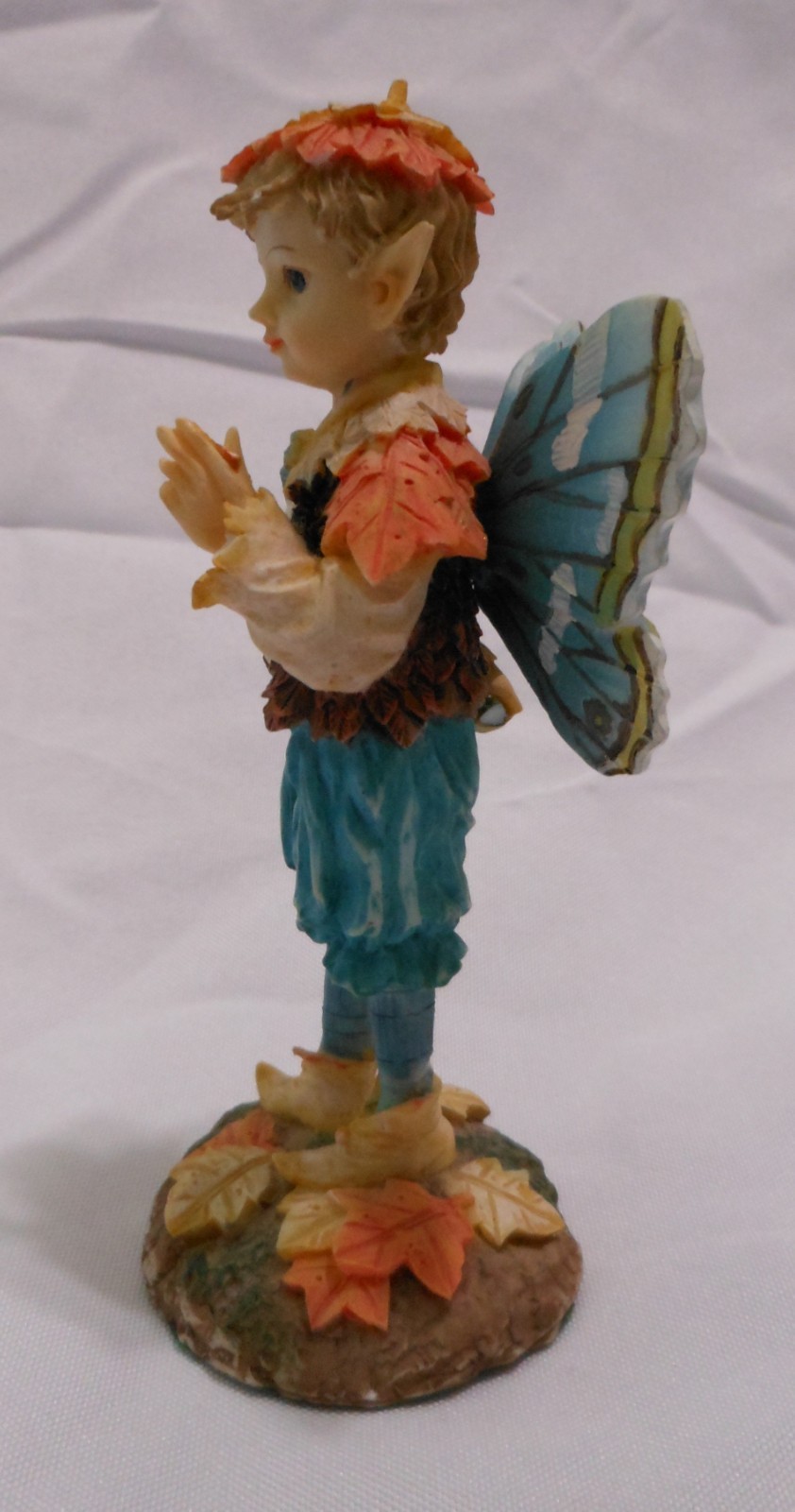 Fairie Fairy Figurine Winged 5-1/4″ High Unknown Origin Resin (Two Issues)