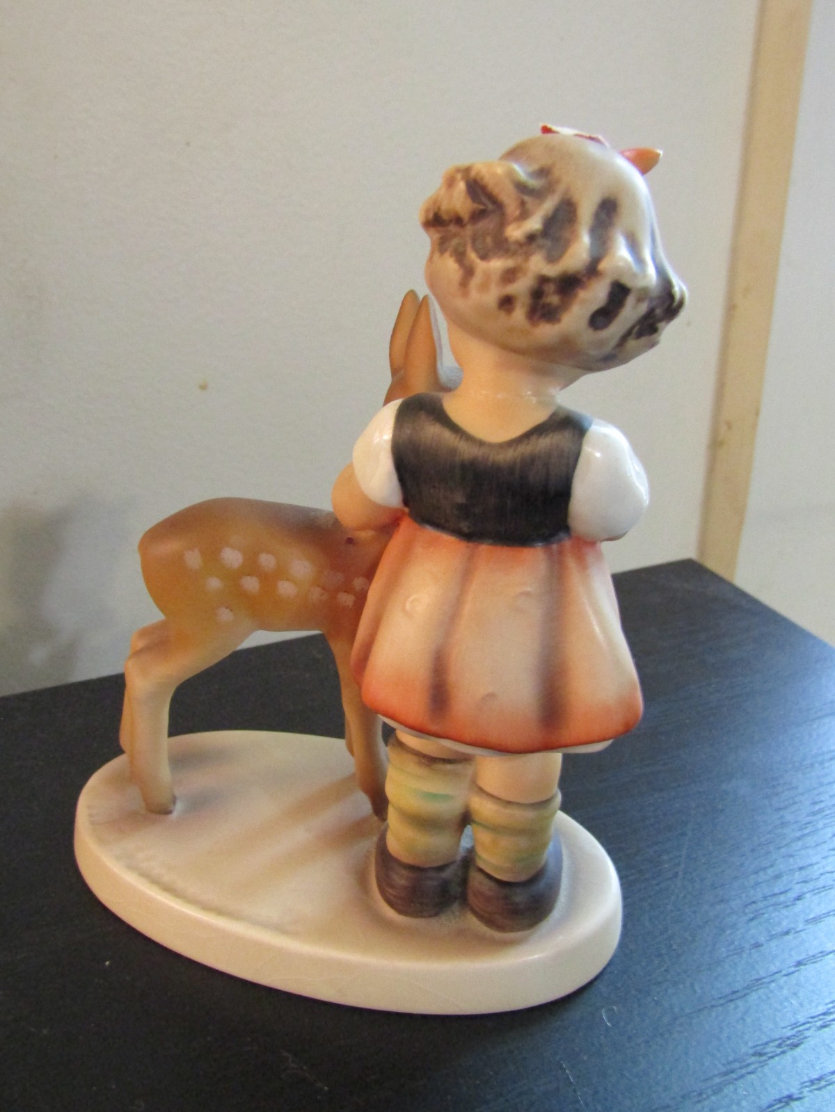 Vintage Goebel Hummel Friends 136/1 Girl with Baby Deer 5 ¼” 1947