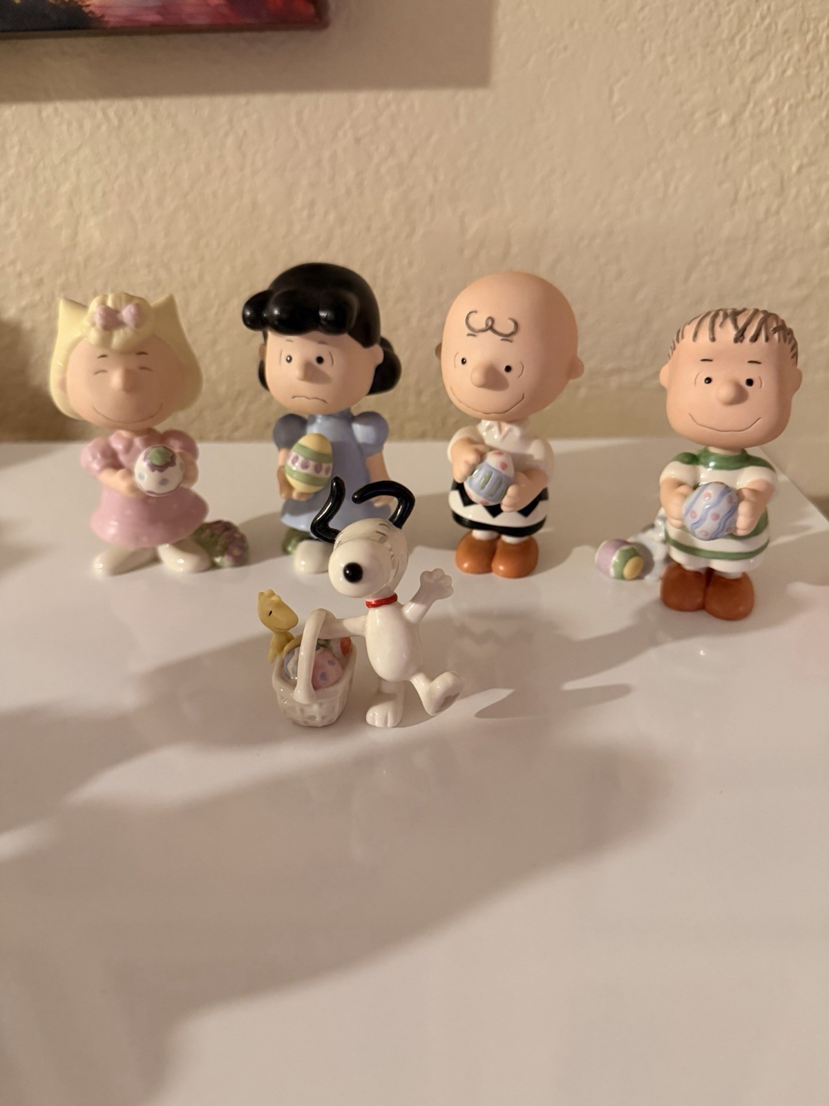 Lenox Peanuts It’s The Easter Beagle Charlie Brown Set Of 5