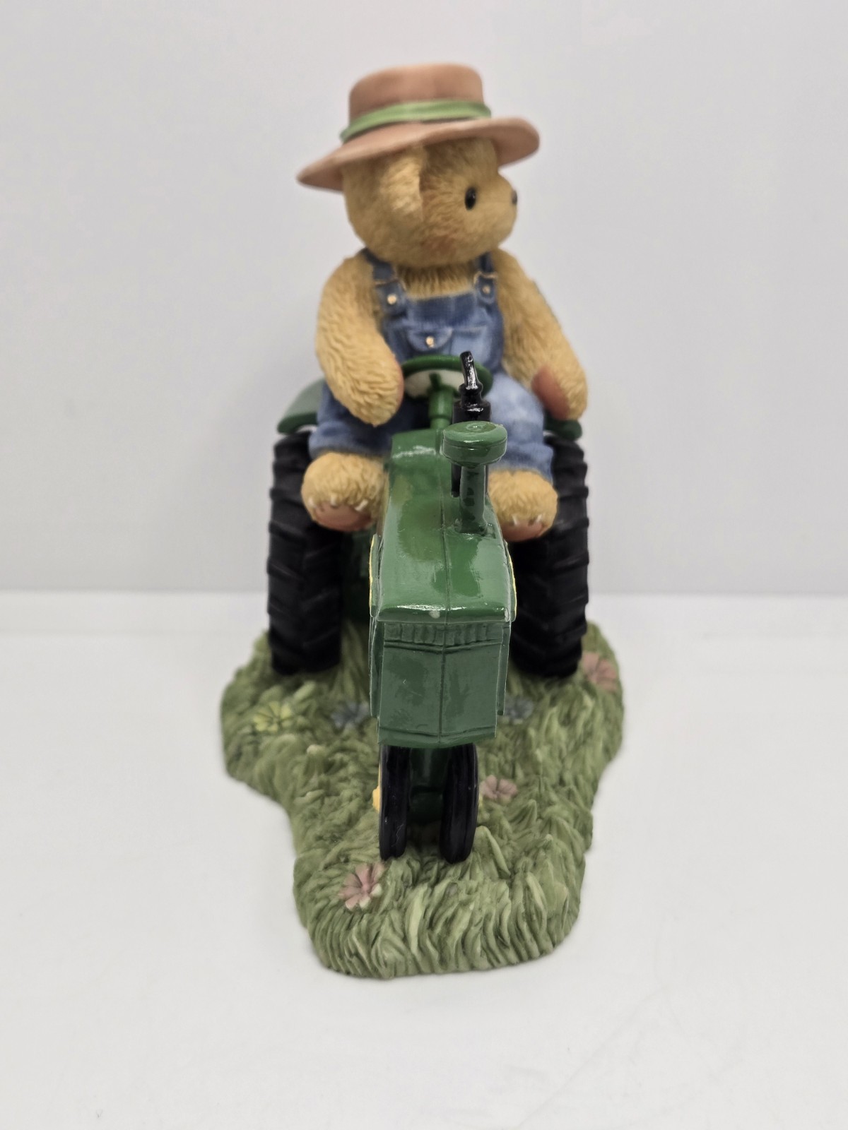 Cherished Teddies CHUCK John Deere Tractor Figurine 811734 You’ve Always Been