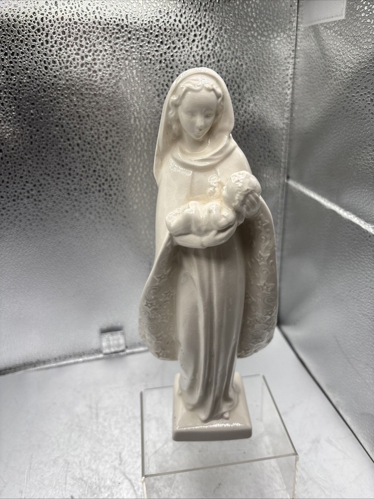 Vintage Goebel Madonna and Child Figurine 9” Porcelain