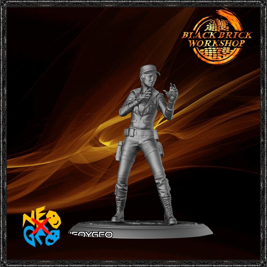 SONYA BLADE – MORTAL KOMBAT 1 – 1/24 (75 mm Scale) Neoygeo UNPAINTED