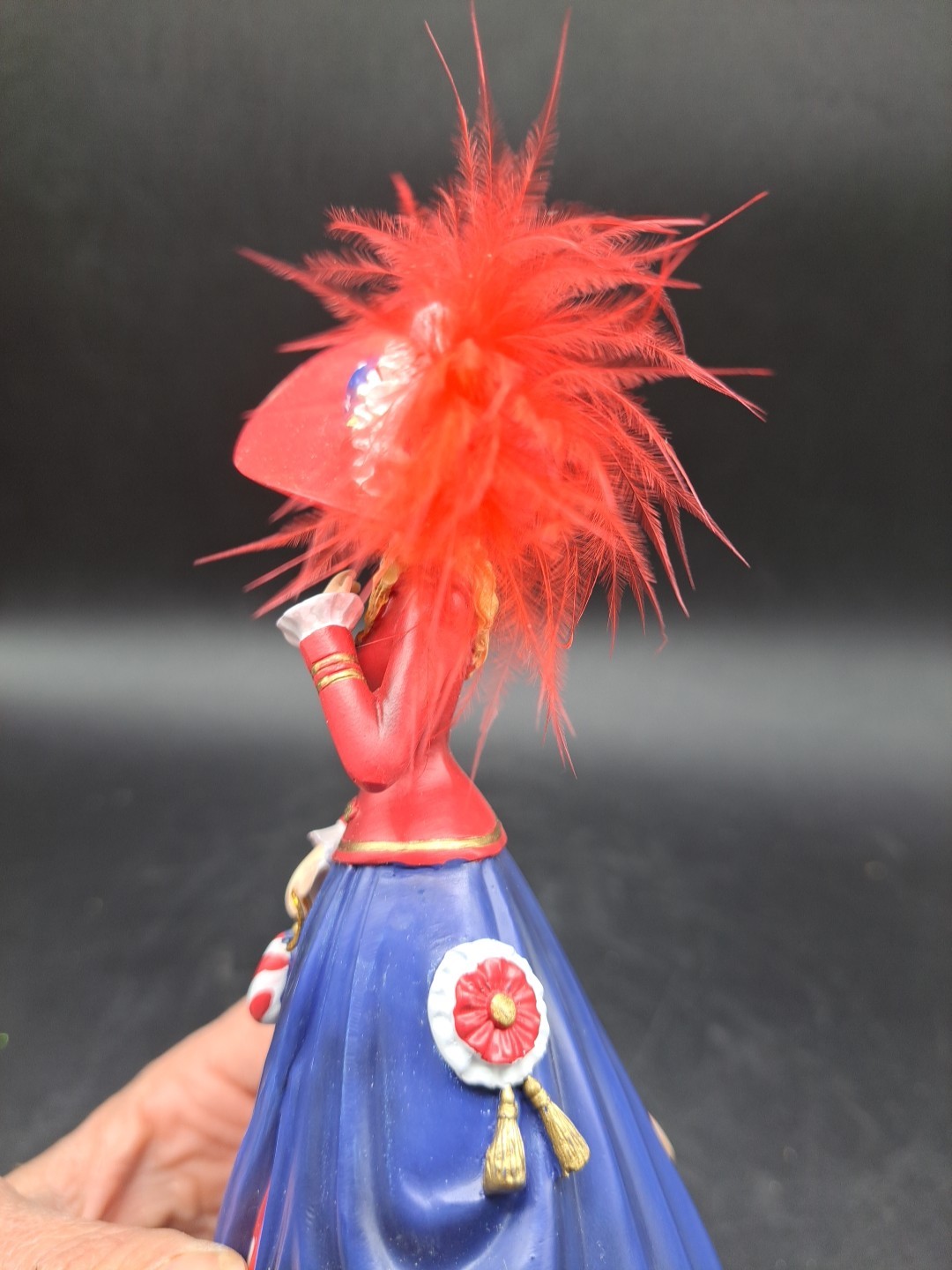 Thomas Kinkade Freedom’s In Fashion Collection O! Say Can You See Figurine 6.5″