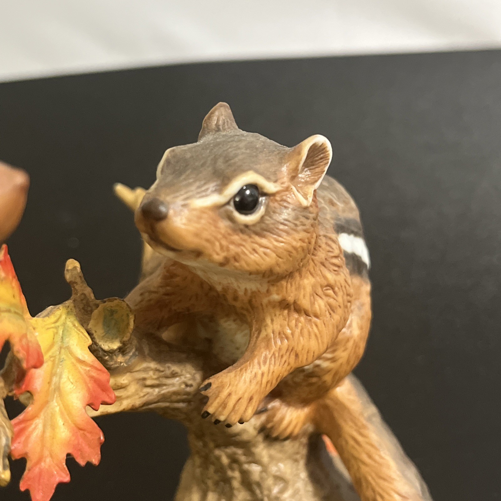 Eastern Chipmunk 1991 Autumn Adventure Lenox Woodland Animal Collection Figurine