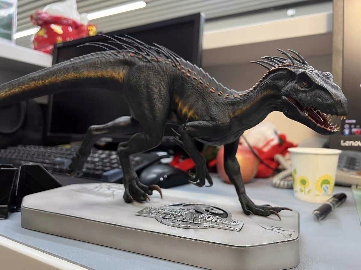 WANGLONGTANG 1/15 Indoraptor Polystone Figure Model Painted Statue In Stock