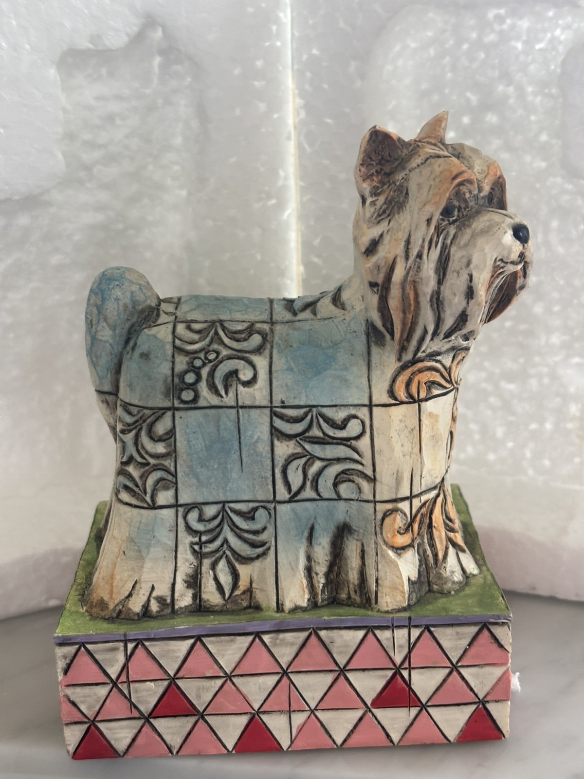 Jim Shore Yorkshire Terrier Dog “PJ” 4009745 Figurine 2007 Heartwood Creek