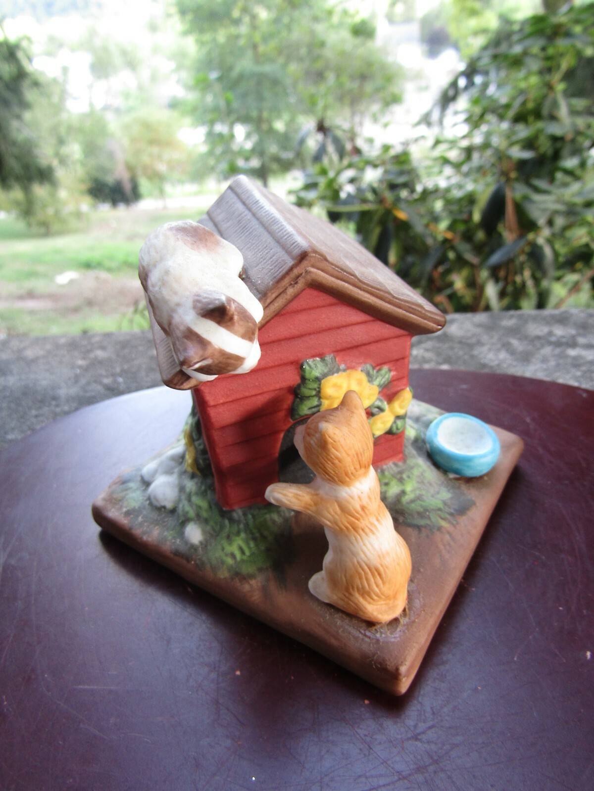 Vintage 1987 Danbury Mint Porcelain Cute Cats- House Guests- Taiwan ~ 3.0″ T