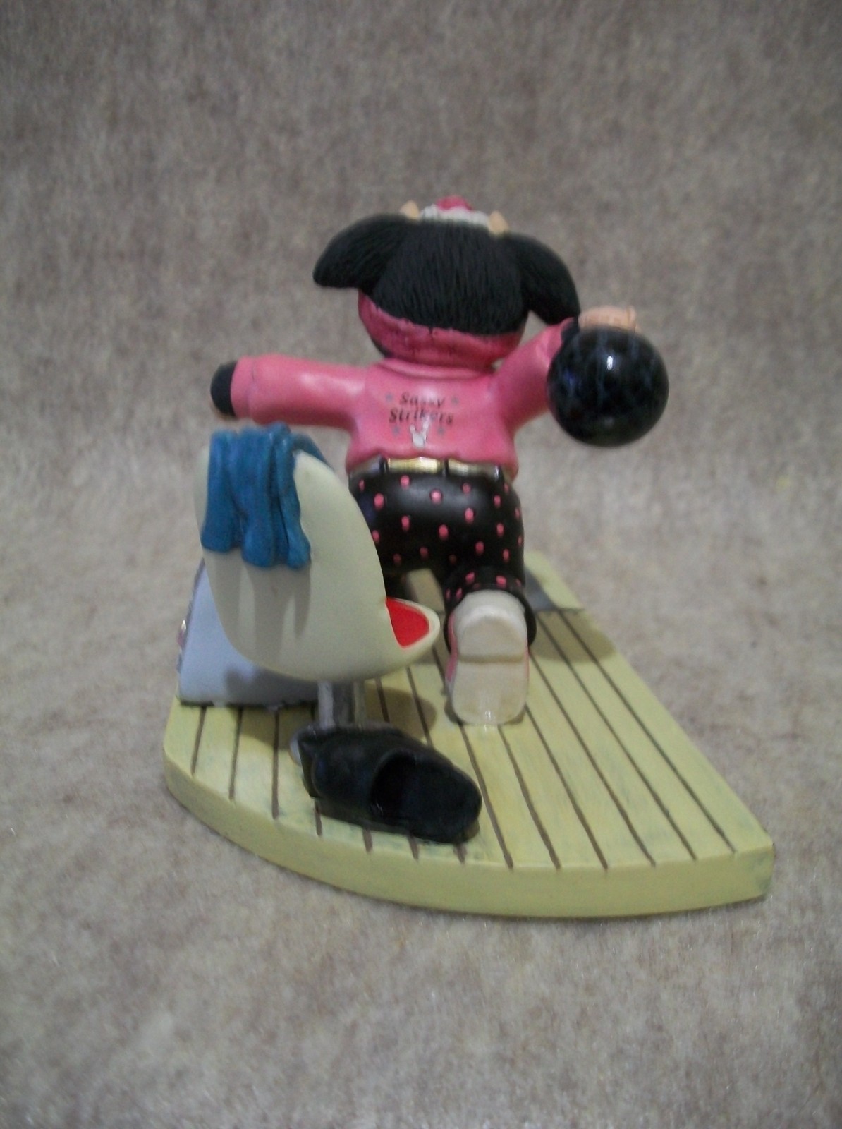Give Me a Strike! – Bowling – Mary Moo Moo Cow Figurine