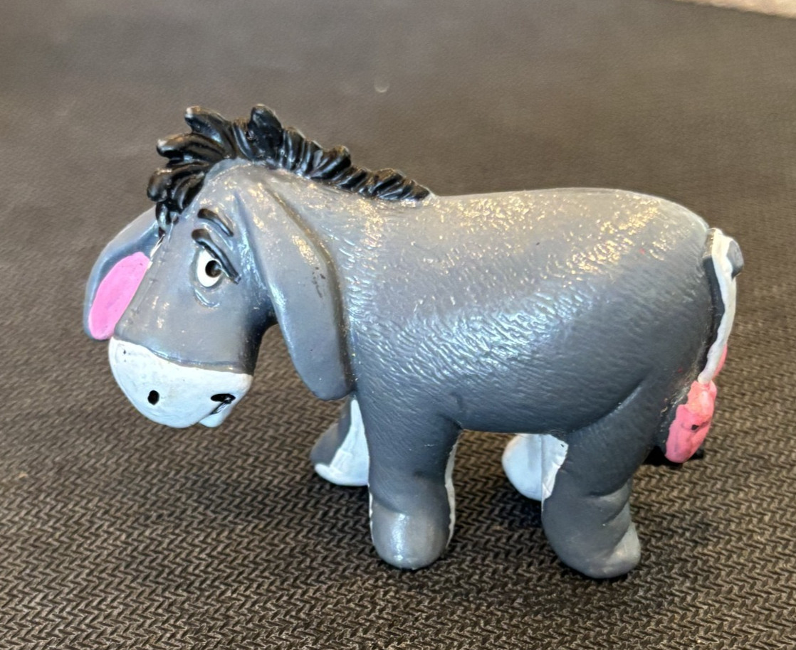 Vintage 80’s Walt Disney “Winnie the Pooh” Eeyore Collectable Figurine – Germany