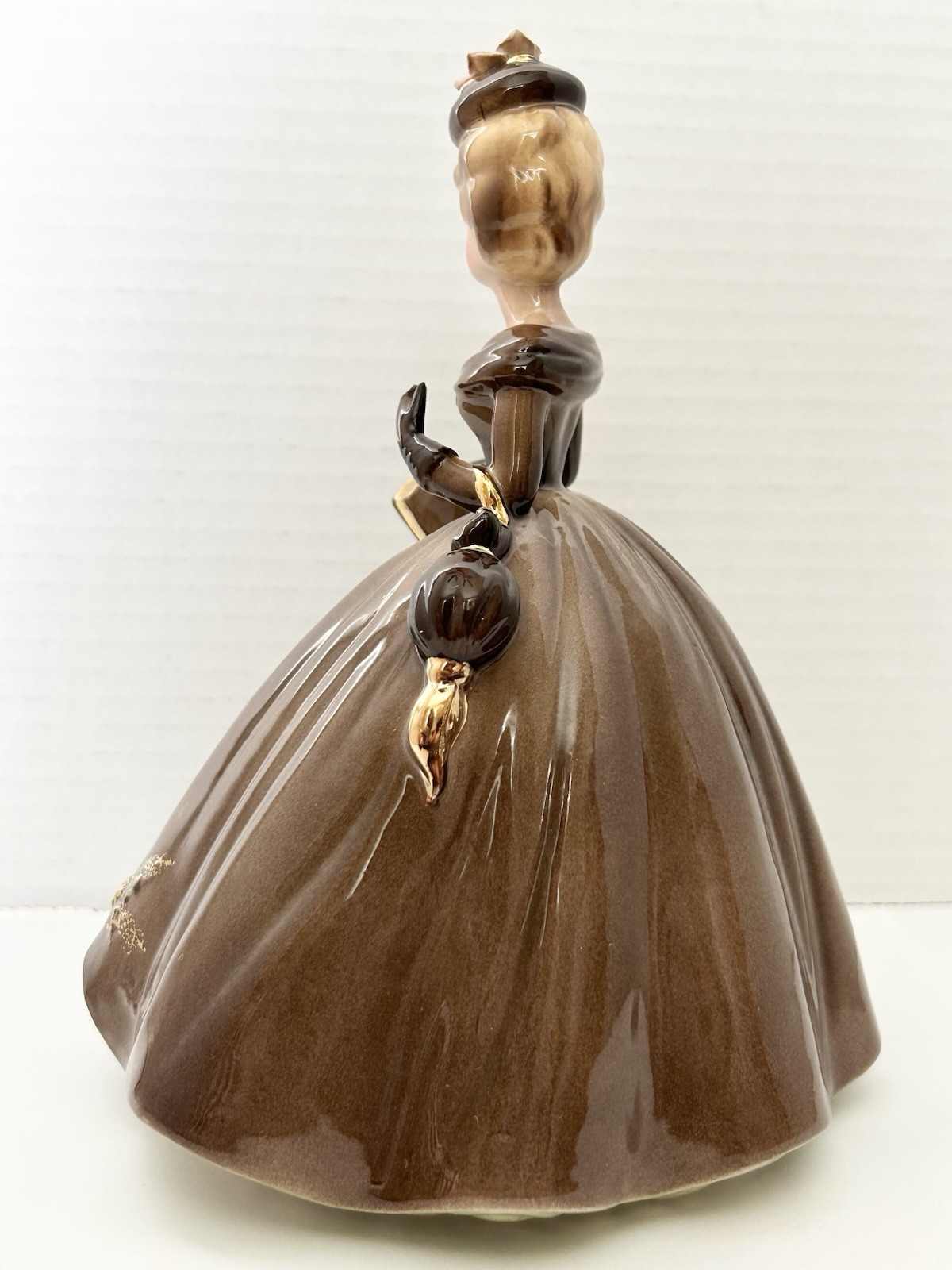 Josef Originals Girl Going To Church From A Mother’s World Series Brown Dress