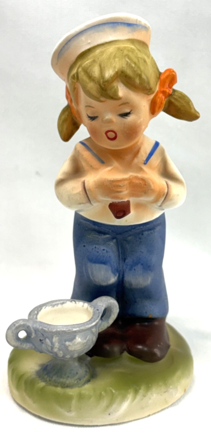 Vintage Porcelain “Sailor Girl” Figurine