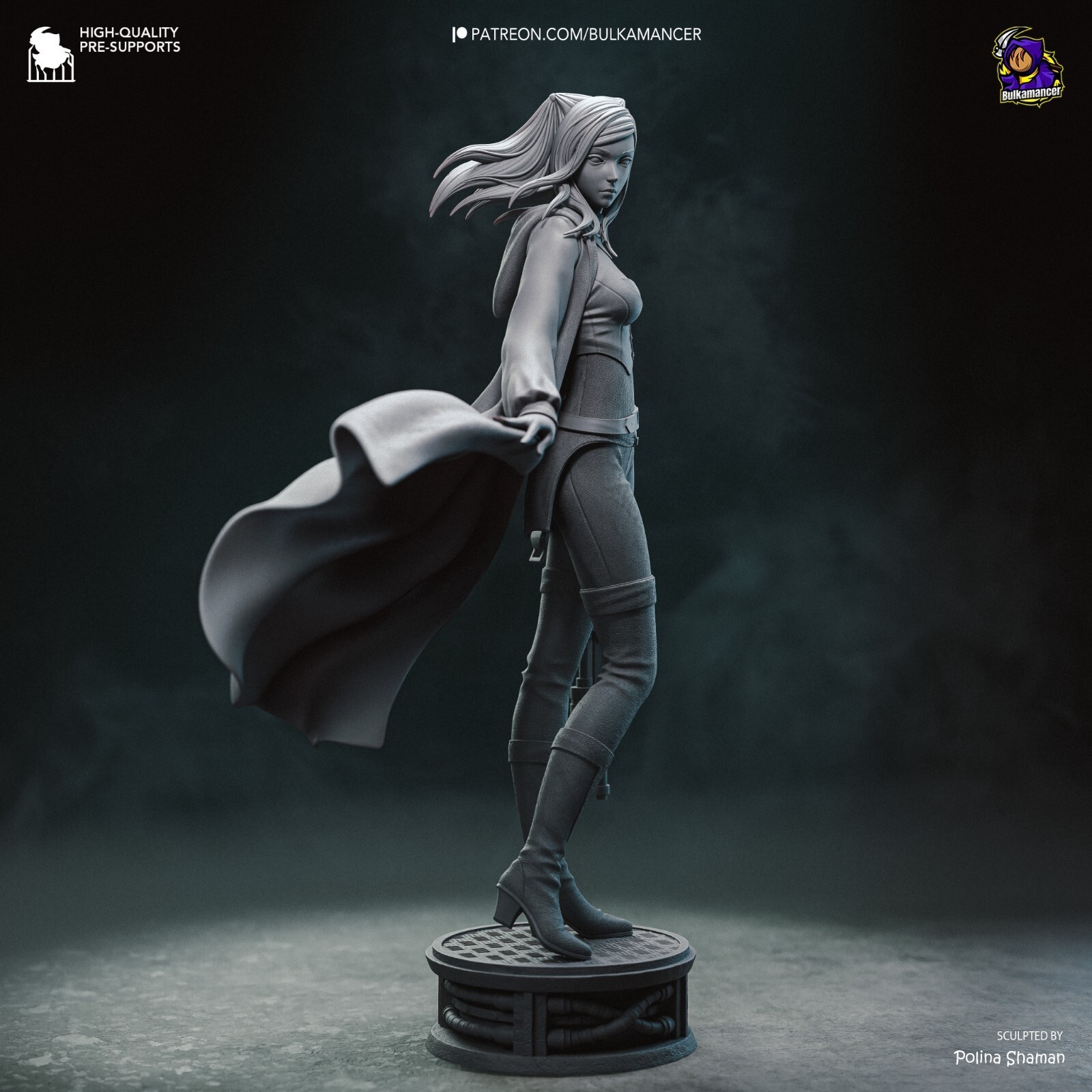 1:8 Re-L Ergo Proxy Fan Art UNPAINTED High Quality Garage Kit