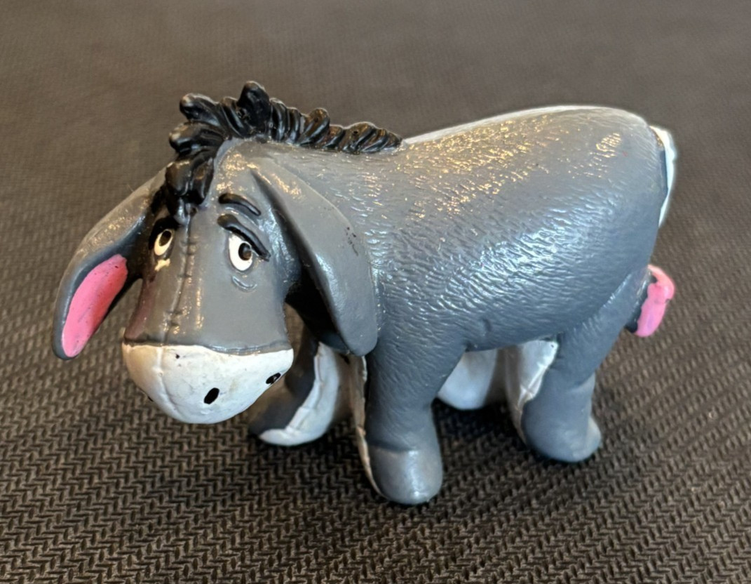 Vintage 80’s Walt Disney “Winnie the Pooh” Eeyore Collectable Figurine – Germany