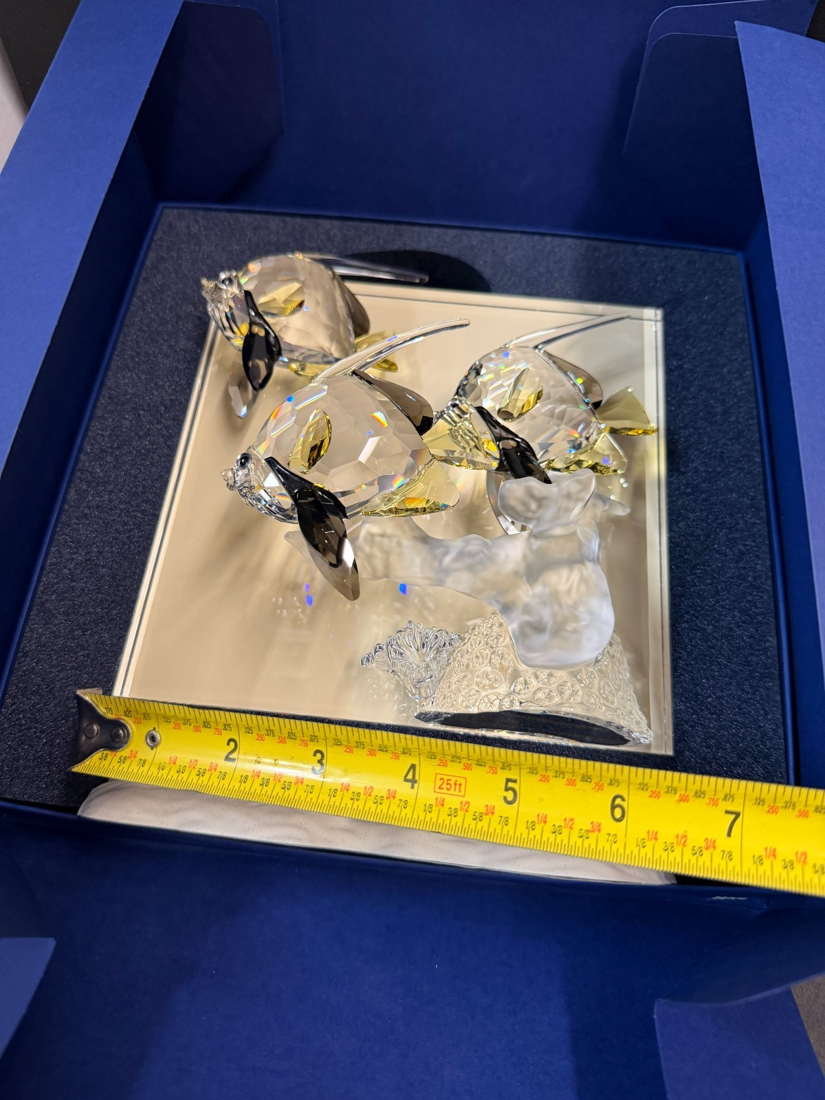 Swarovski Crystal Wonders of the Sea Community Figurine Set in Original Box