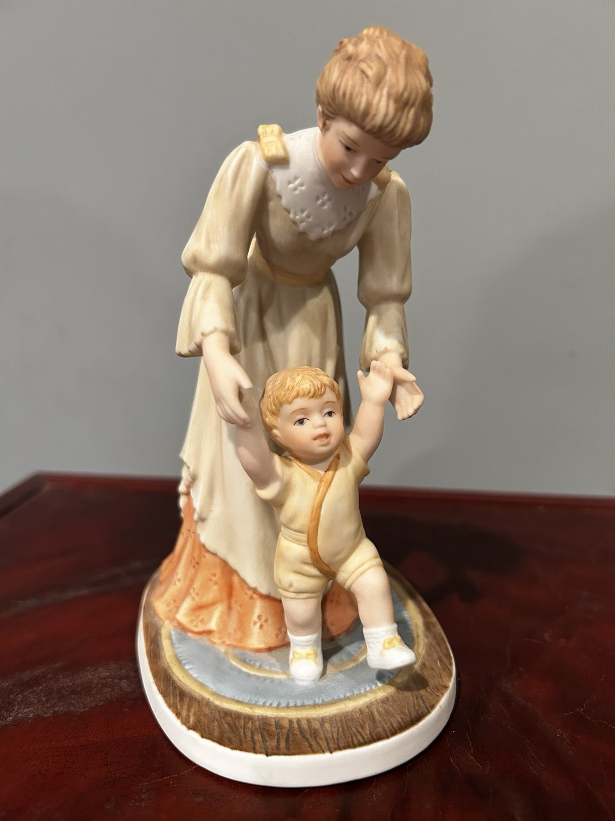 Vintage 1990 Enesco Treasured Memories Baby’s First Step #608122 Limited Edition