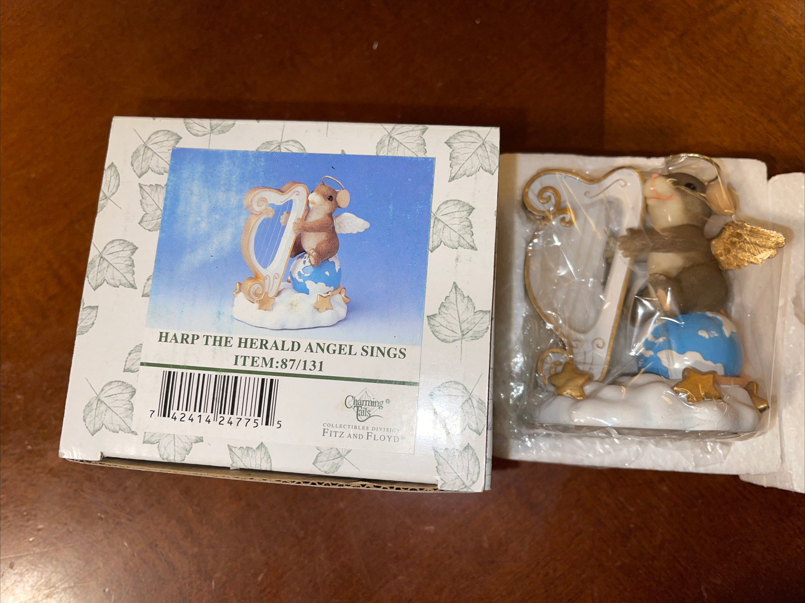 Charming Tails – Harp The Herald Angels Sing – Fitz and Floyd