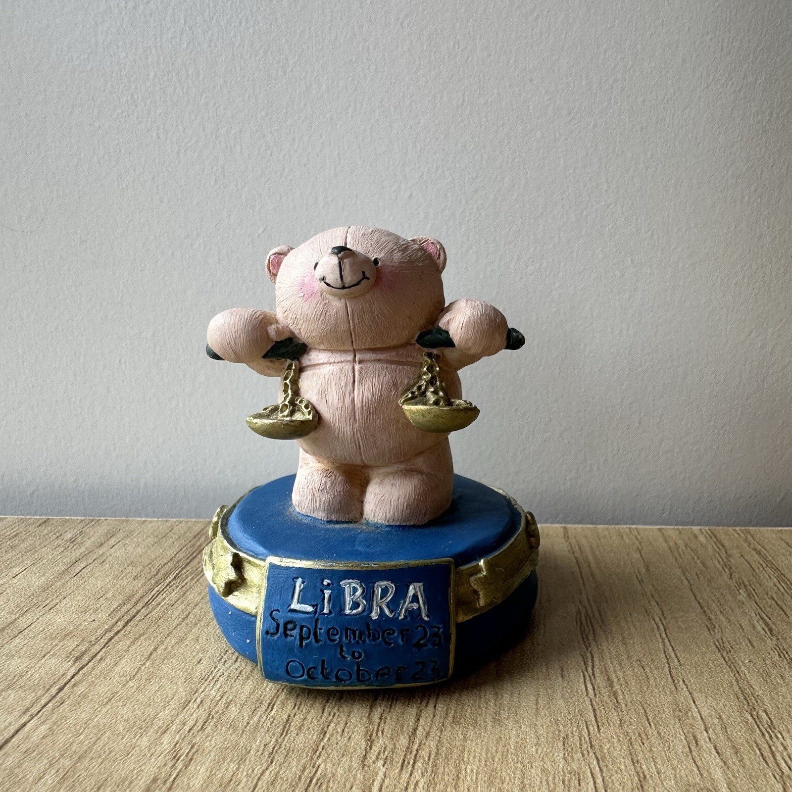 Andrew Brownsword Hallmark Forever Friends Bear Figurine Libra Starscope