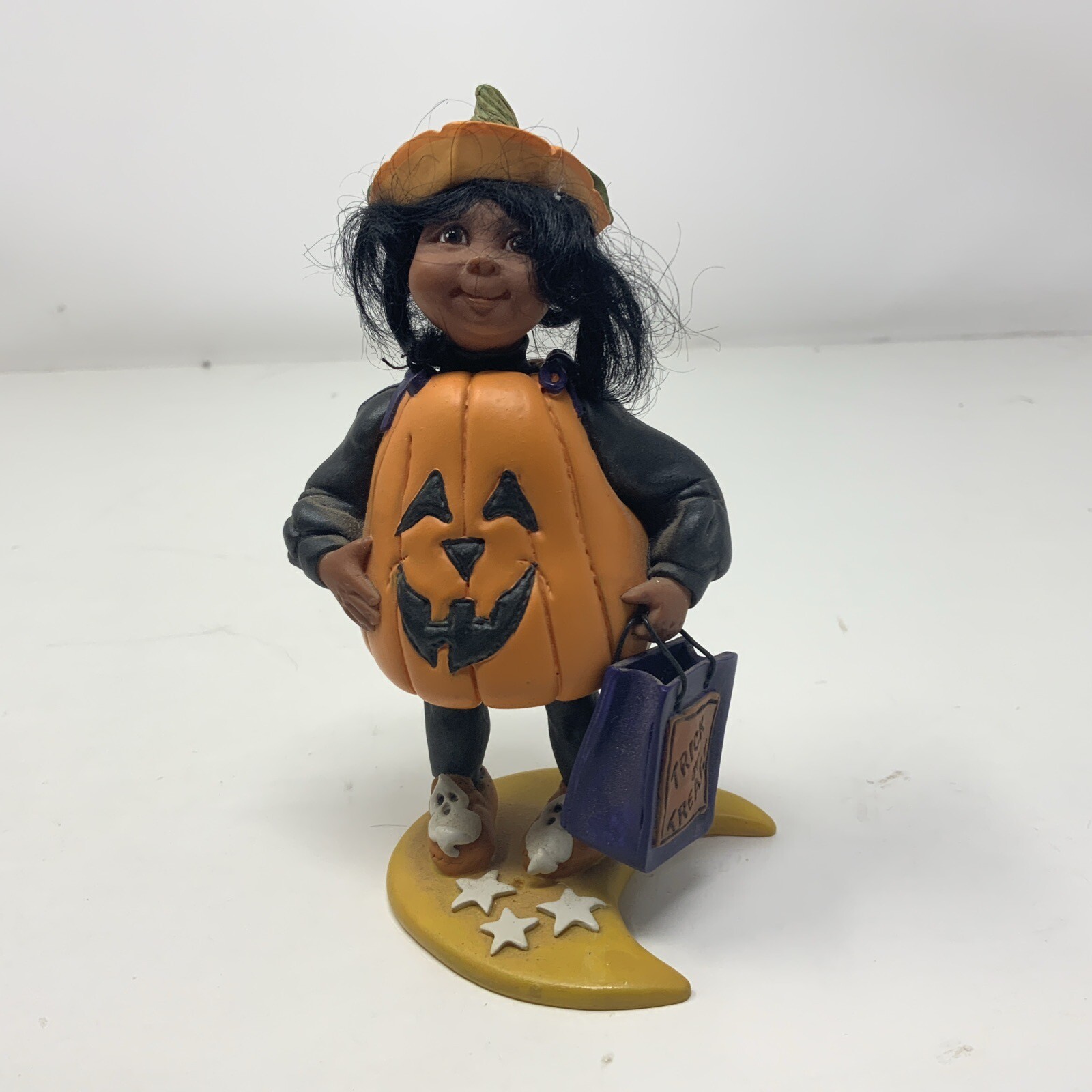 Li’l Bits By Deb Wood 1998 Alexis Anna Pumpkin Trick Or Treater