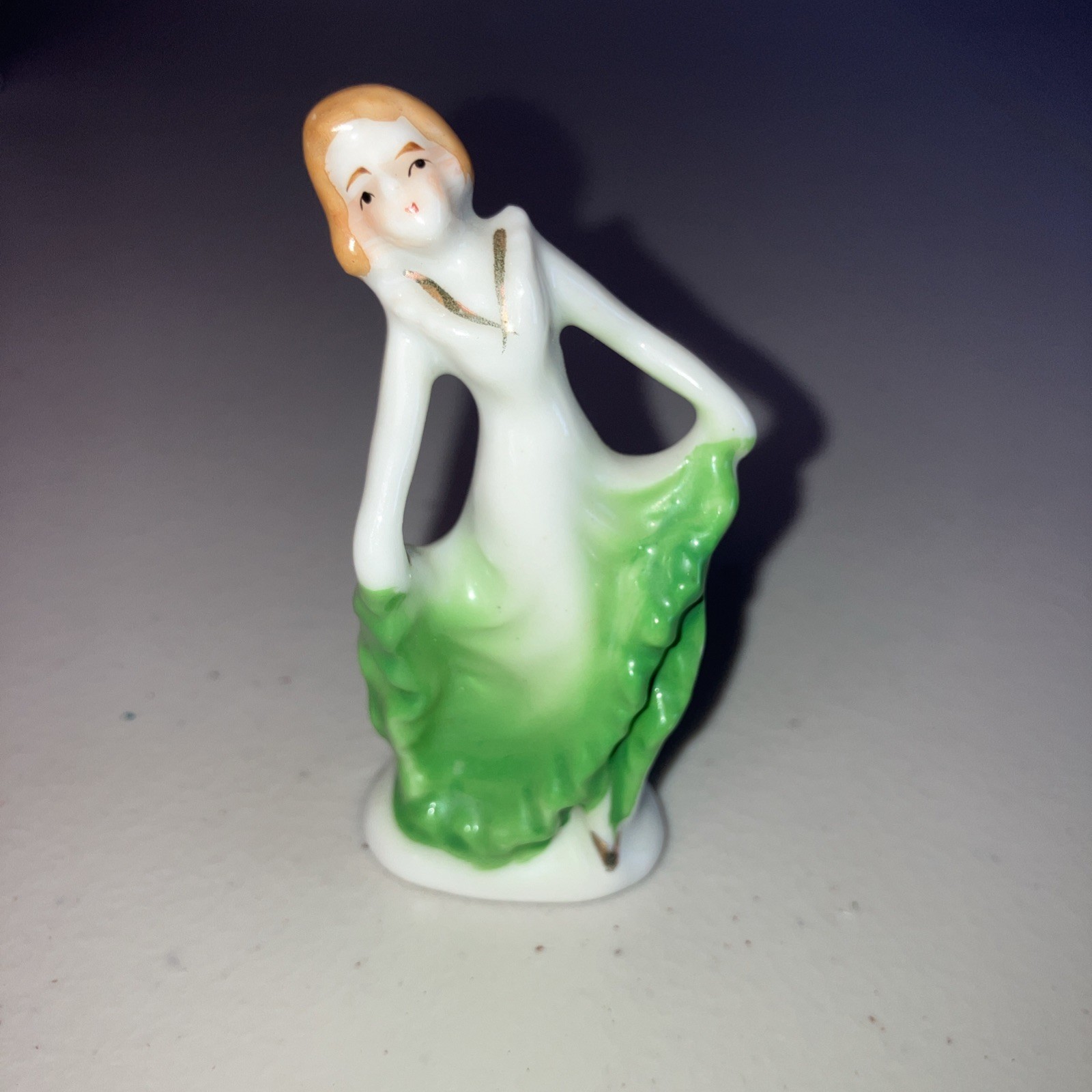 5 Occupied Japan Figurines – Approx. 2.5″ Tall Hand Painted