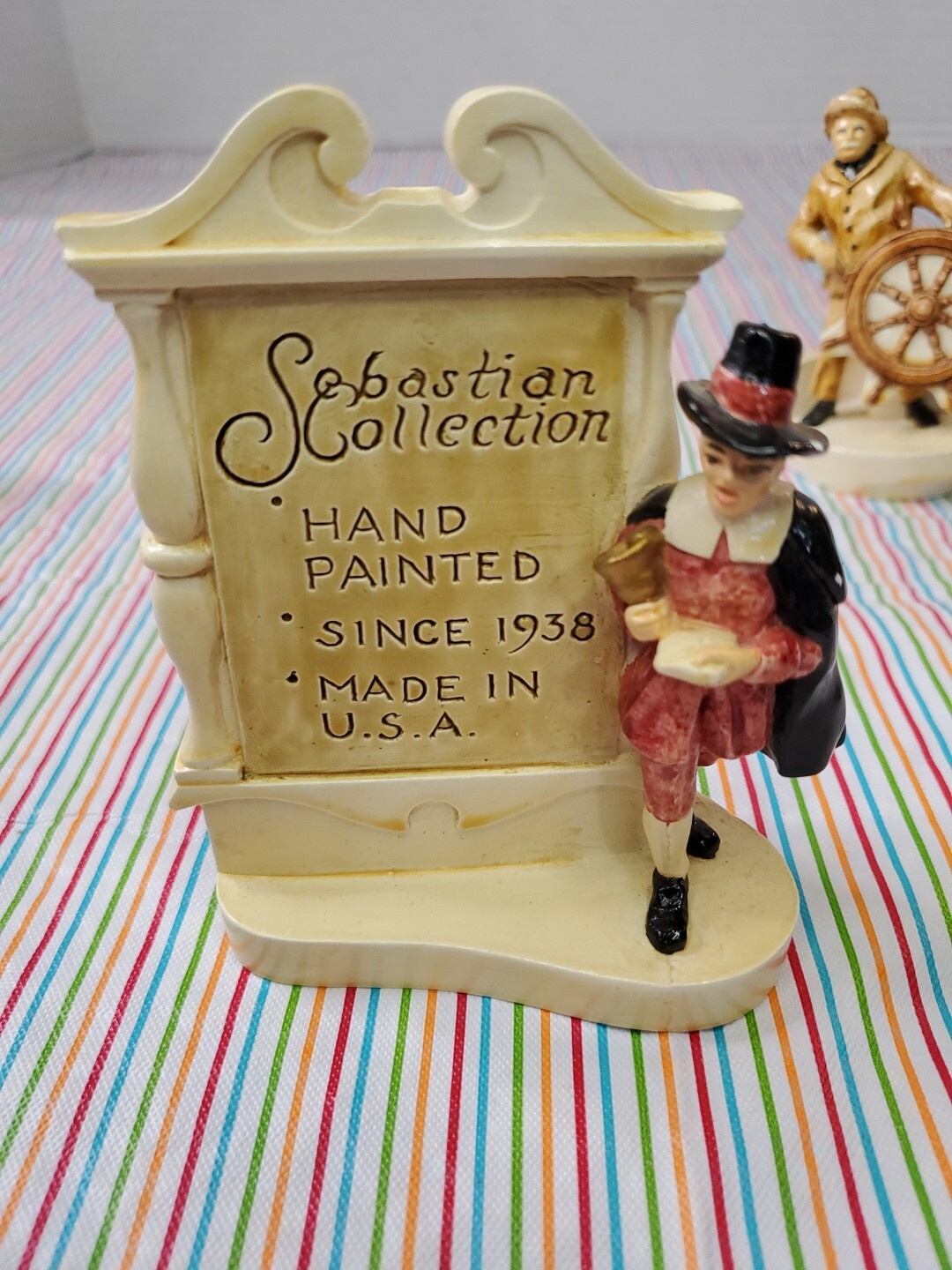 Sebastian Miniatures Hand-Painted Made in USA Figurine Lot Of 3