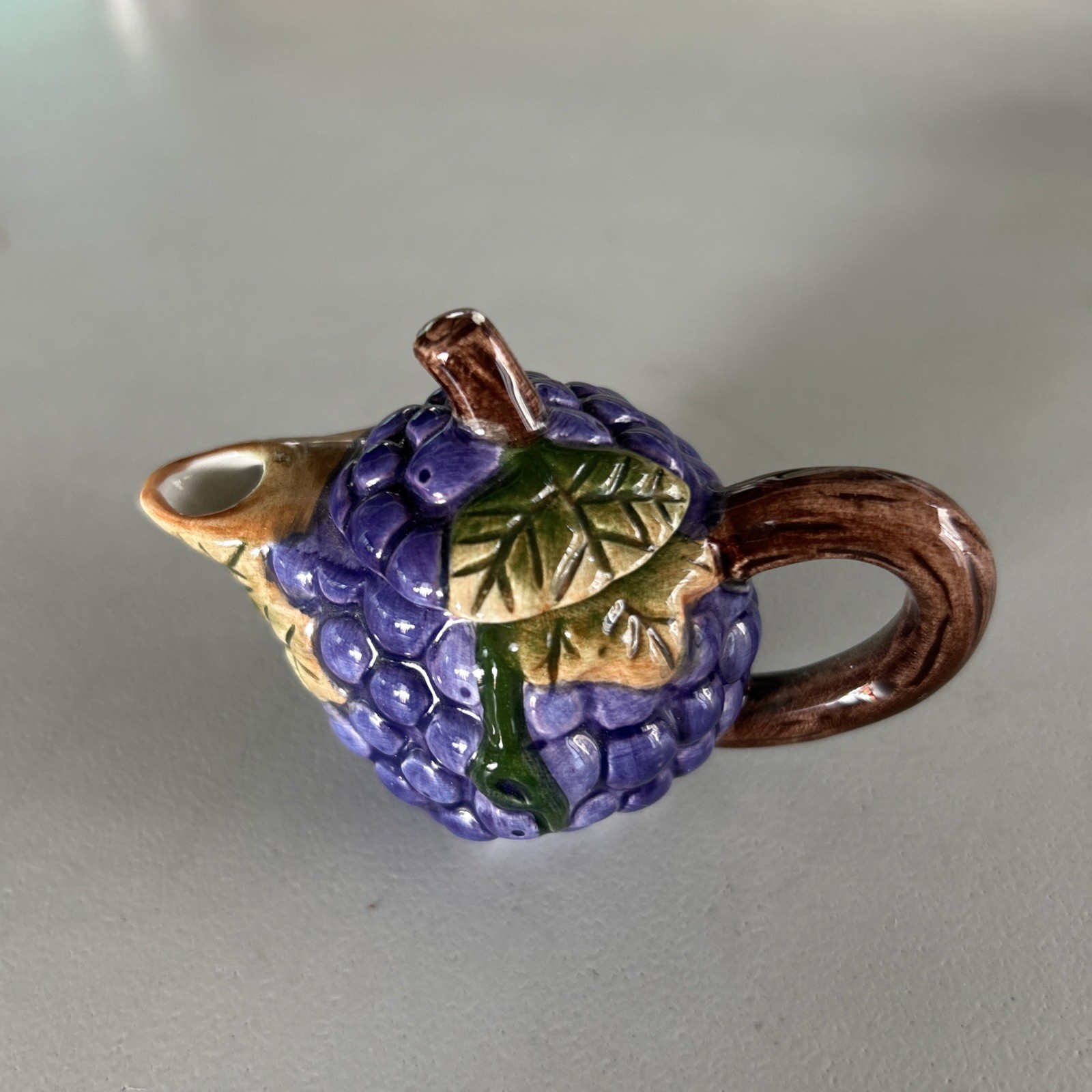 Miniature Grape Teapot Collectable by Wang’s International