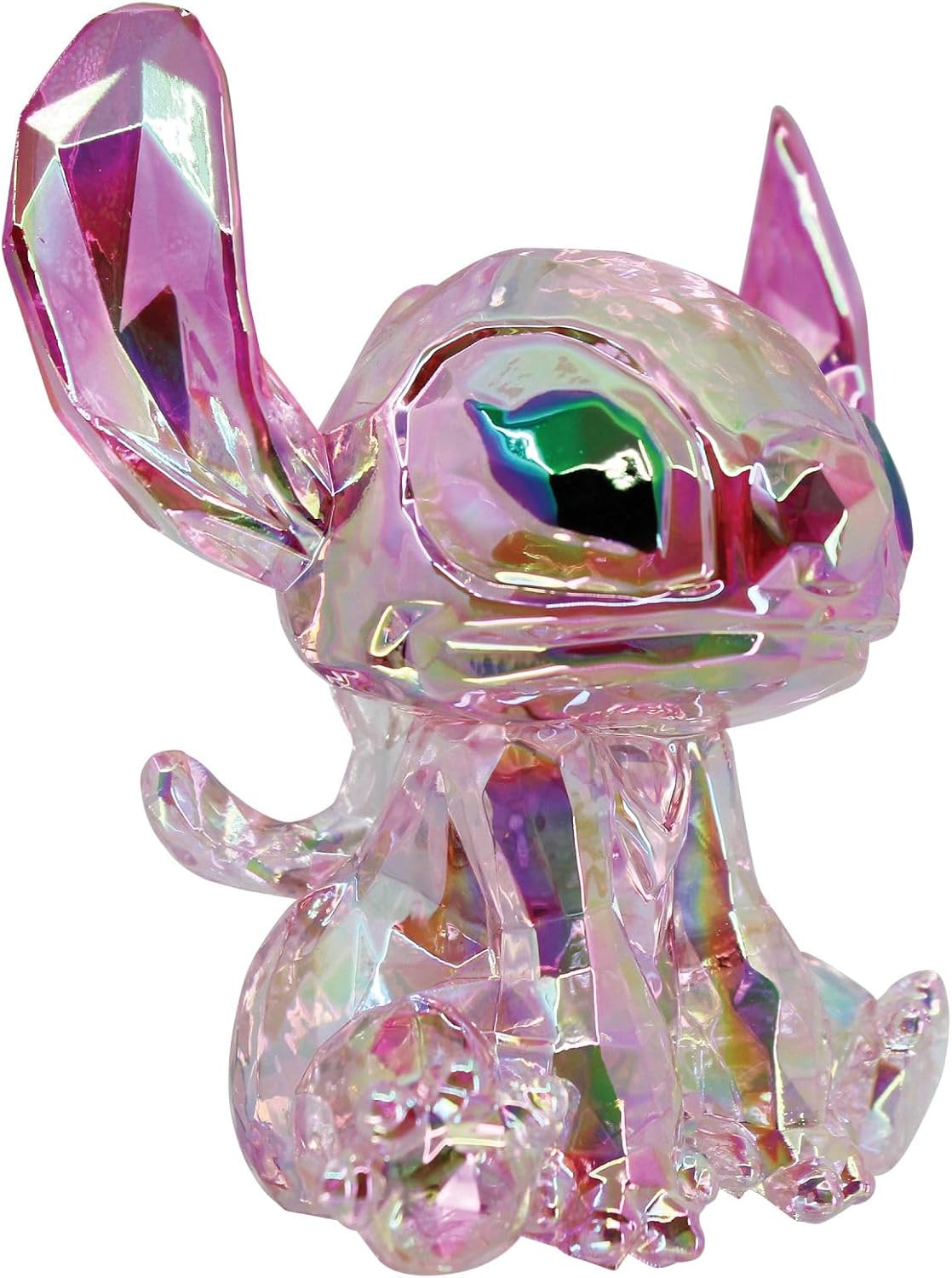 FACETS Disney Lilo and Stich Angel Figurine, 2.99 Inch, Pink