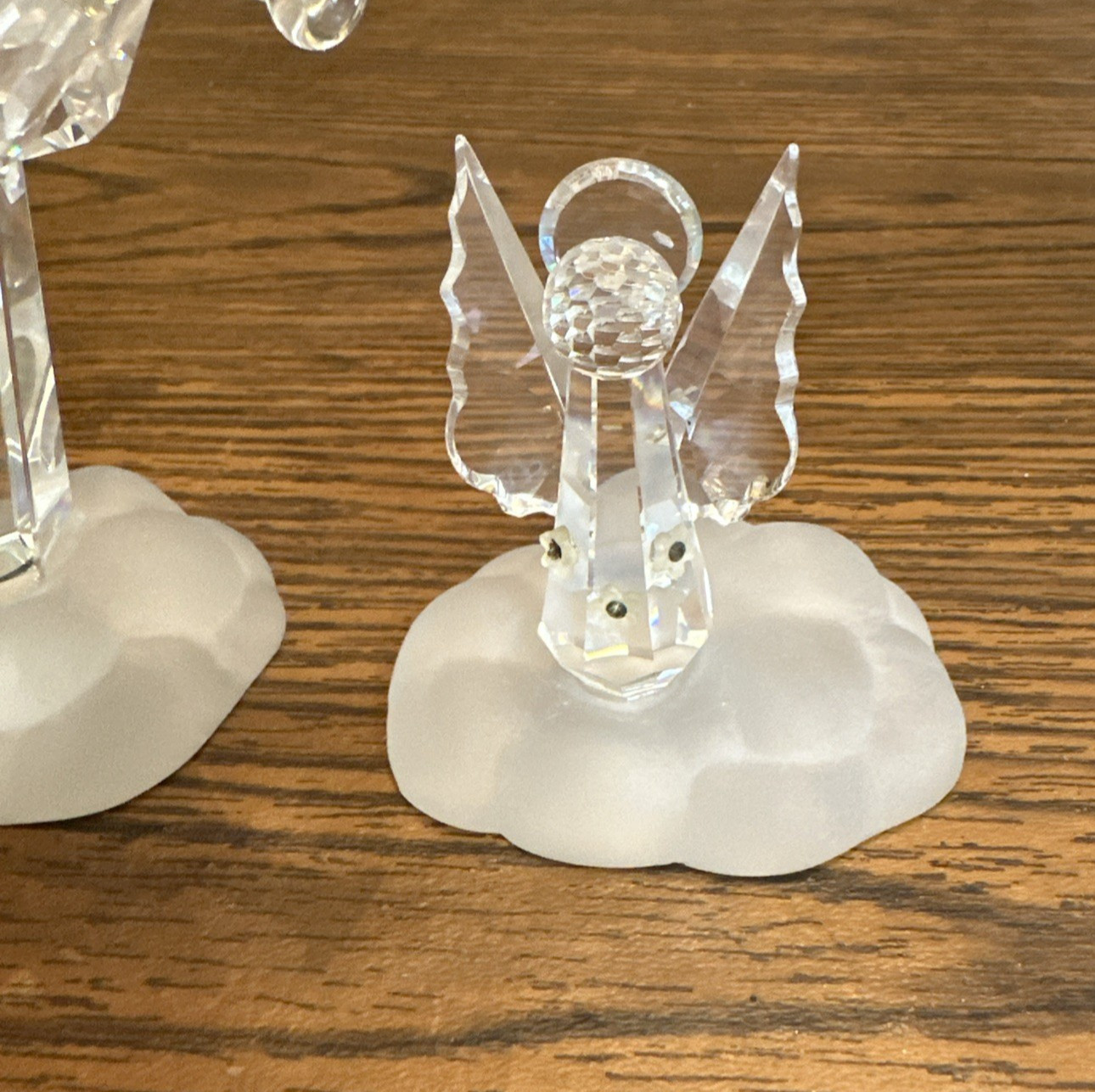 Large Crystal Angel / Crystal Zoo / 4″ Tall Swarovski