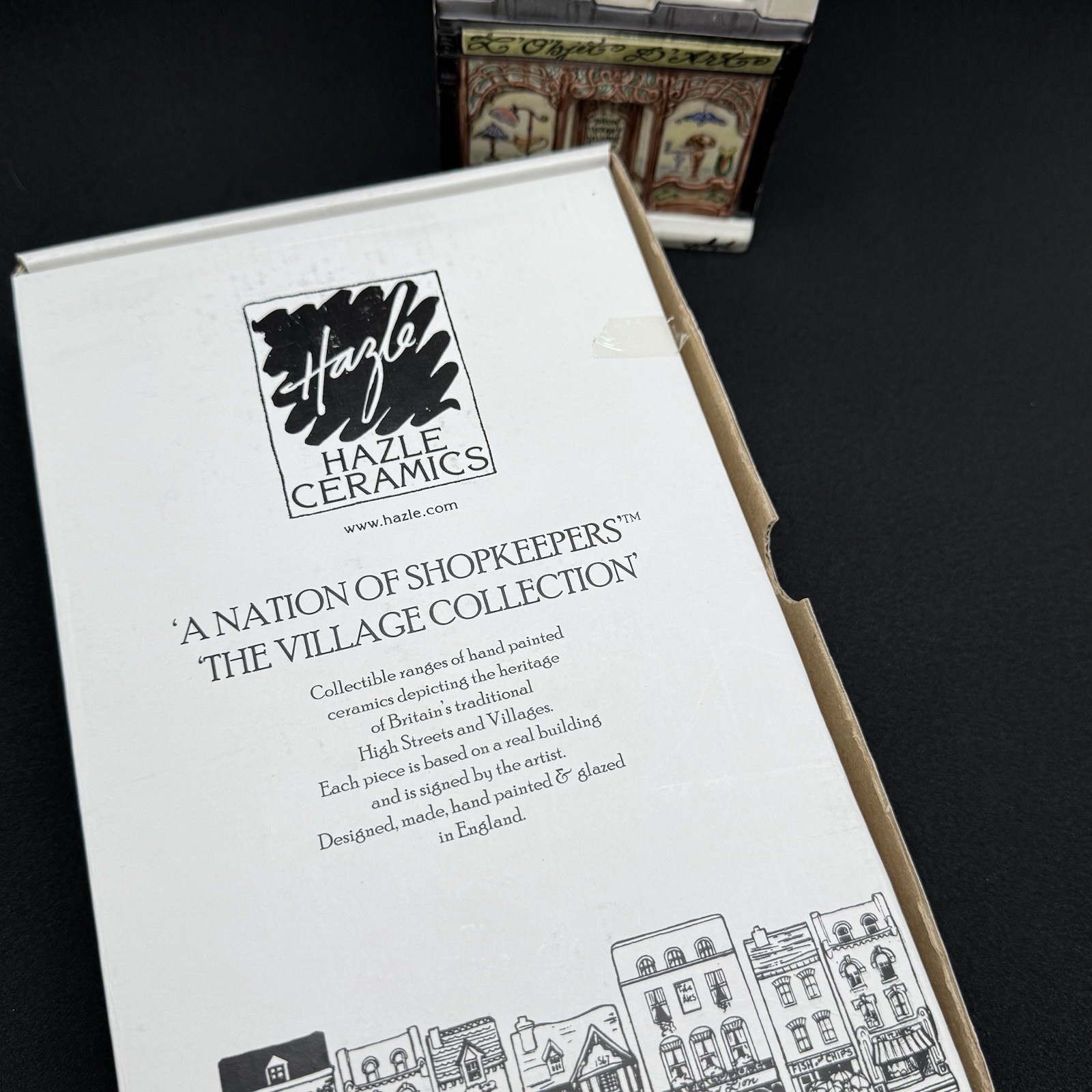 Rare Hazel Ceramics A Nation of Shopkeepers “L’Object D’ Art” 23/50 British Shop