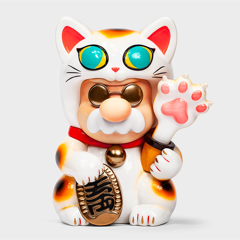 Fools Paradise Super Professional Maneki-neko Limited Fashion Statue New Stock