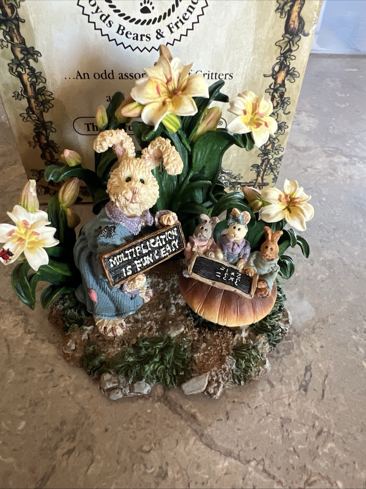 Boyd’s Bears Critter & Co Miss Hopalots w/ Hop Skip & Jump Times Three