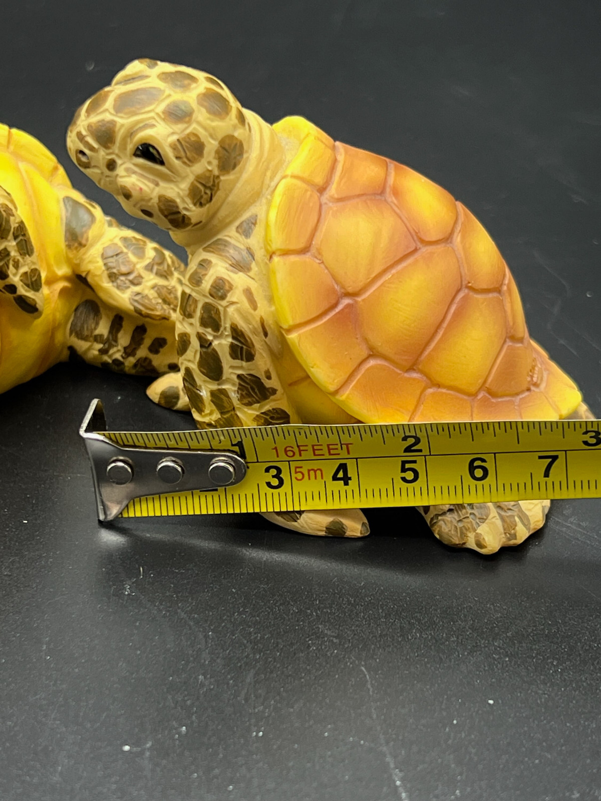 2002 Summit Collection Turtle Resin Figurine Set Of Two